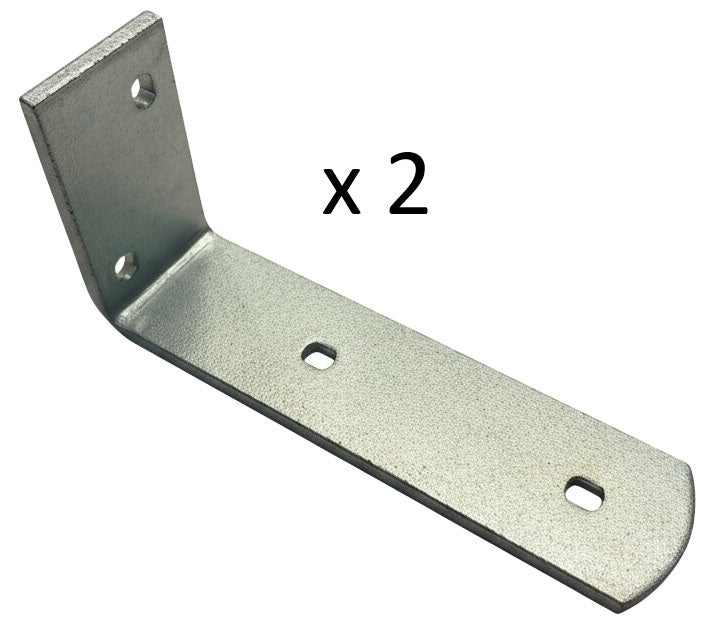 2 X Trailer Mudguard Heavy Duty Mounting Brackets 164mm Long