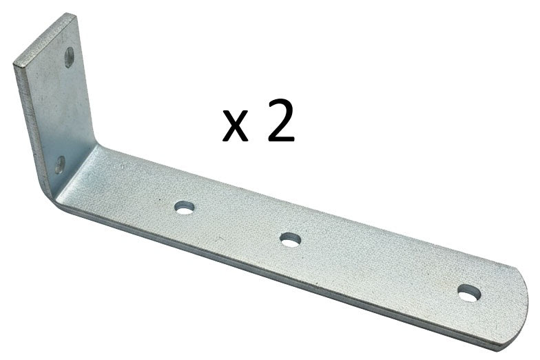 2 X Trailer Mudguard Heavy Duty Mounting Brackets 210mm Long