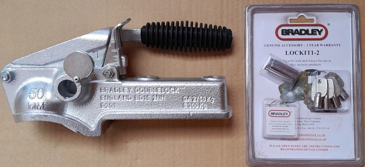 Bradley D201CA Cast Coupling with Lockit1-2 Lock & 4 Keys