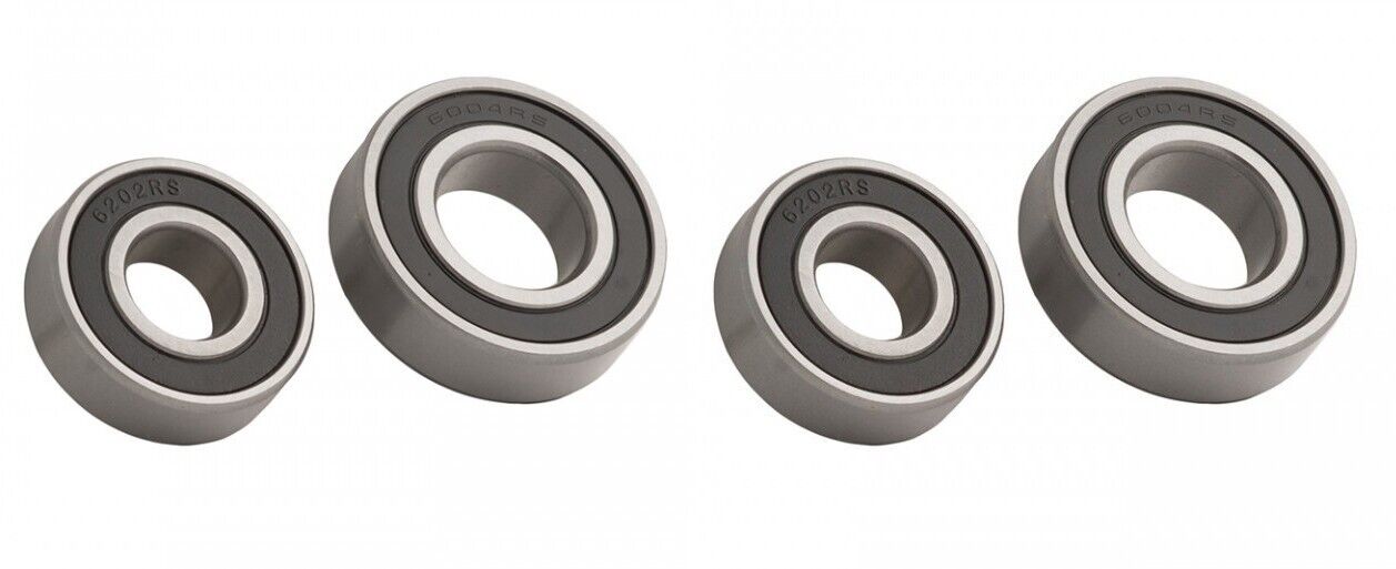 Set Replacement Bearings For 2 Hubs Suit Erde & Daxara 102 122 107 127 Trailers