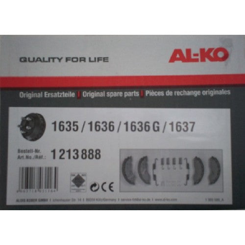 Alko Brake Shoes 160 x 35 for 1635/1636/1637 Drums