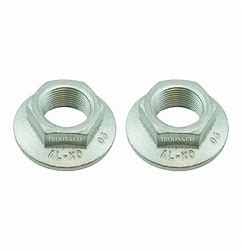 Pair of Genuine ALKO 32mm (M24) One Shot Flanged Hub Nuts for 1637/2051 Drums