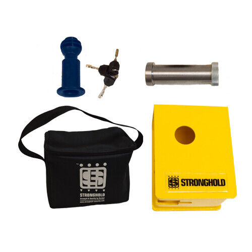 Strongbox Ultra Hitch Lock for Knott Steelpress Winterhoff Pressed Steel Heads