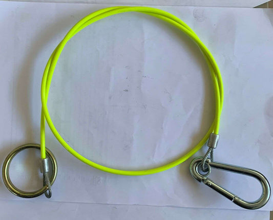 Fluorescent Yellow Breakaway Cable suits Trailers and Caravans