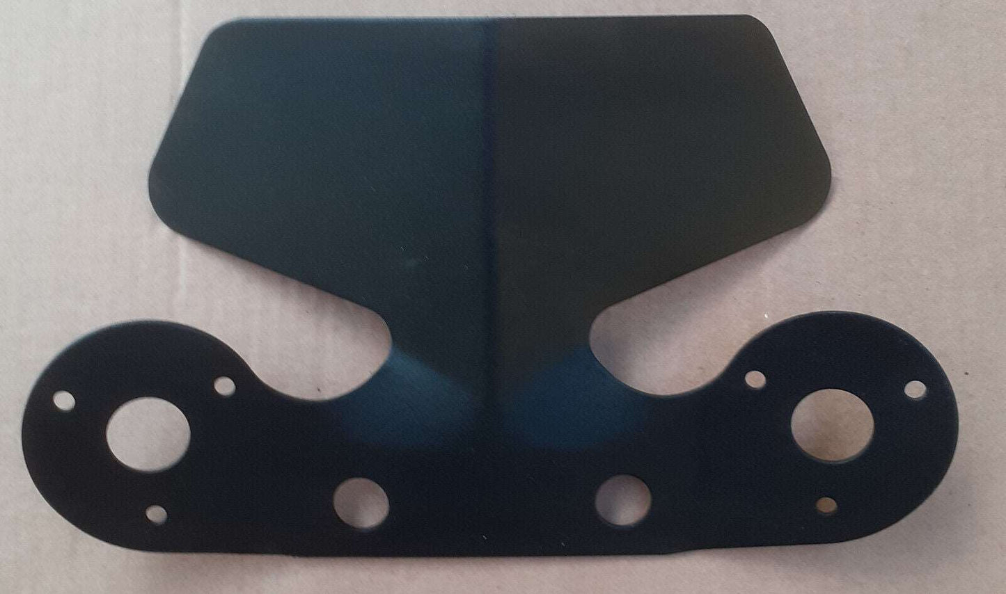 Bumper Protector Plate Bump Guard with Twin Socket Mounting Plates Towbar