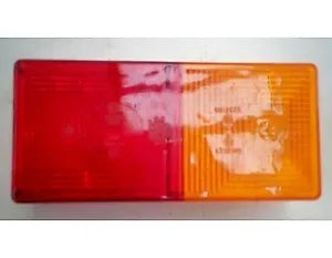 Jokon Trailer Light Lens Oblong BBSK580 Red/Amber with Number Plate Panel