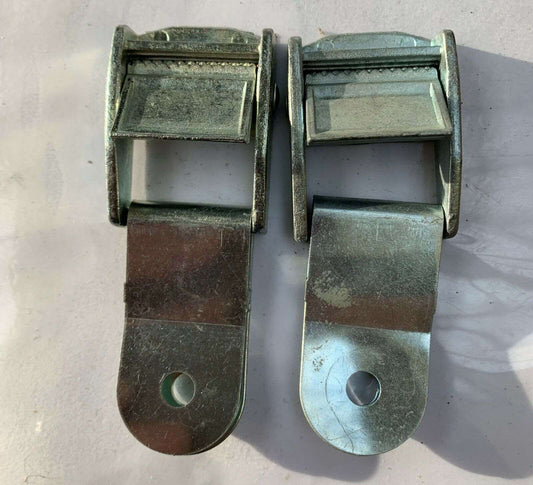 Pair of Spring Loaded Buckles Cycle Carriers Mont Blanc Halfords etc