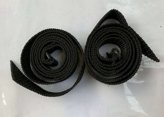 Pair of 0.9m Straps for Cycle Carriers Mont Blanc, Halfords etc