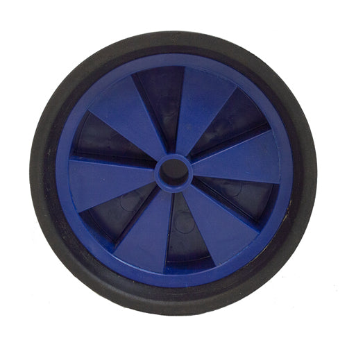 Dinghy Launching Trolley Wheel 10" Sand Hopper Solid Wheel and Tyre Blue