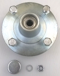 Unbraked Hub for Erde 102 and 122 Daxara 107 and 127 Trailers 4 x 115mm PCD
