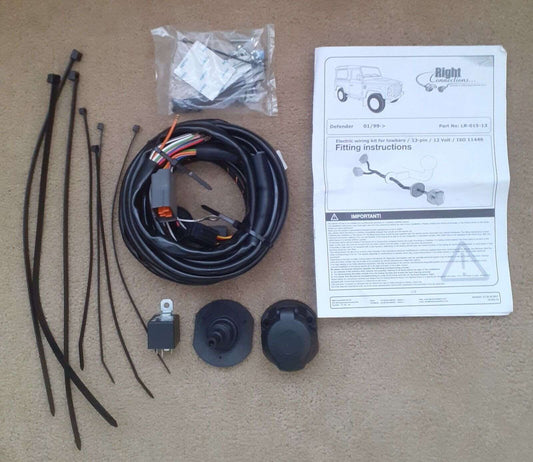 Land Rover Defender 3 Vehicle Specific 13 pin Towing Electrics Towbar Wiring Kit