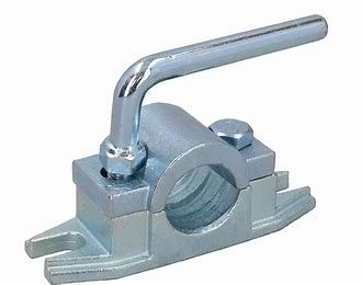 48mm Heavy Duty Cast Clamp for Serrated Prop Stands and Jockey Wheels