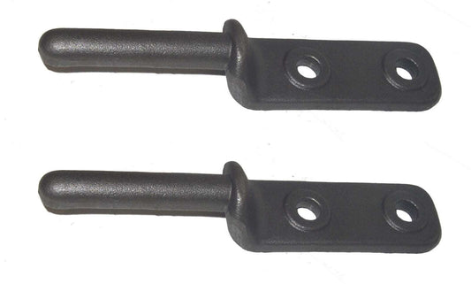 Pair of Trailer Hinge Gudgeon Pins 1/2" dia Bolt On Gate Trailer Tailgate Pickup