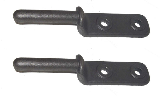 Pair of Trailer Hinge Gudgeon Pins 1/2" dia Bolt On Gate Trailer Tailgate Pickup
